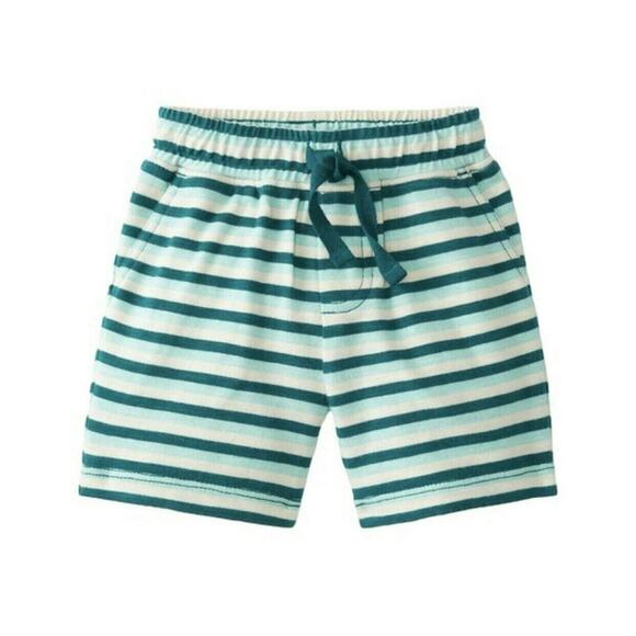NWT Hanna Andersson Striped Slub Shorts, 60 - Picture 1 of 1